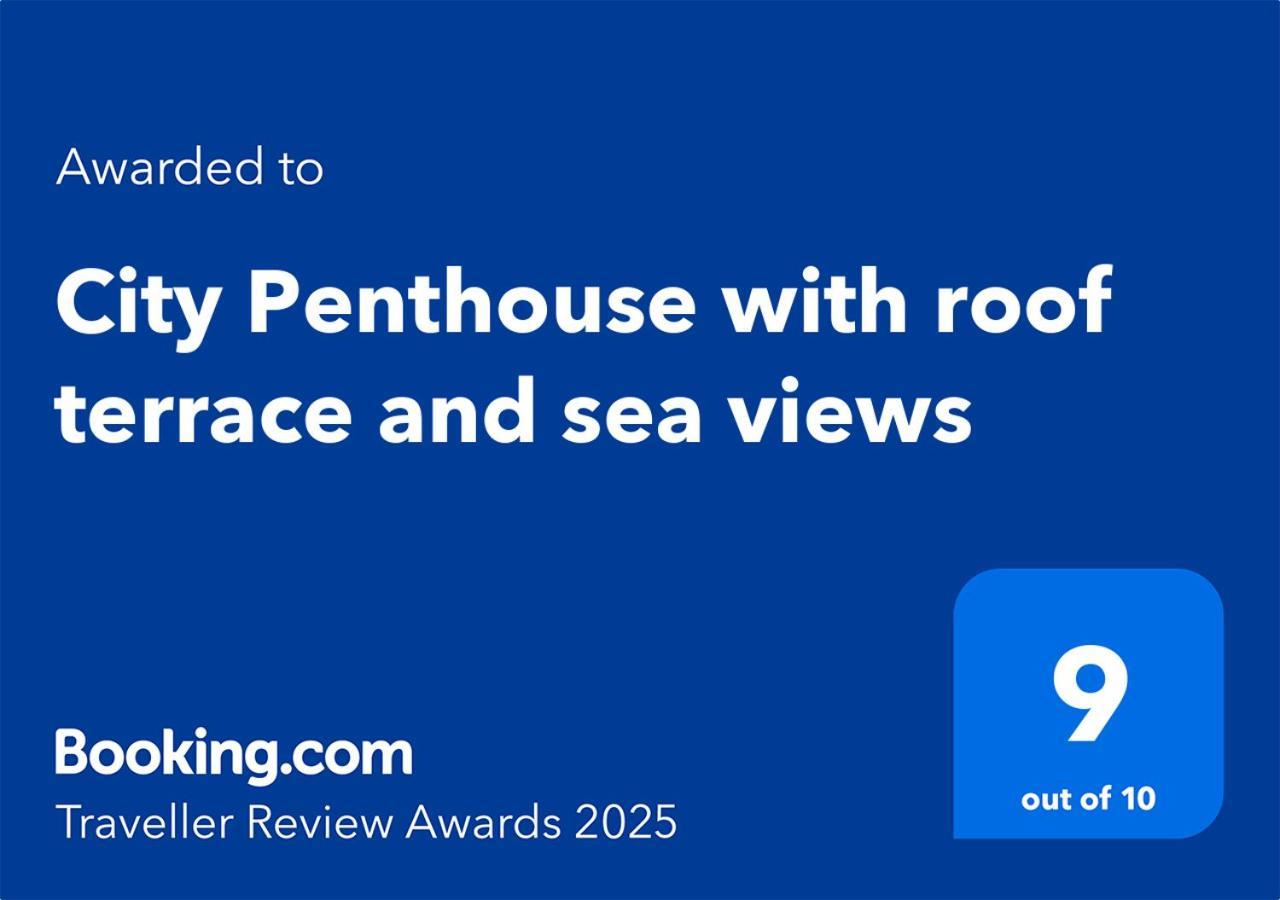 City Penthouse With Roof Terrace And Sea Views Valletta Kültér fotó